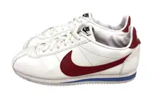 Nike Shoes Classic Cortez White Red Leather Sneakers Size Women's 7