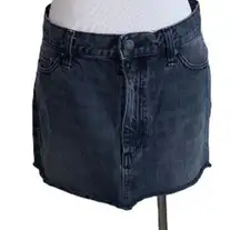 Free people women’s Beat of the Music denim‎ Mini Skirt size 2
