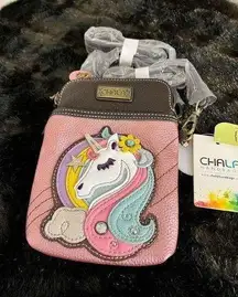 CHALA Crossbody Cell Phone Purse - Women PU Leather unicorn Handbag