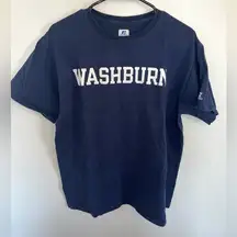 Russel Athletic Navy Washburn Tee College University