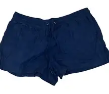 Gap Women's 2XL Blue Pull-On Shorts Elastic Waist Casual