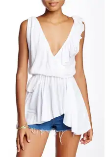Float Away Ruffle Tank