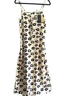 VERO‎ MODA Leopard Print Midi Dress NWT Sz Sm