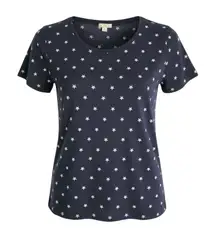 GAP Navy Star Pattern Short Sleeve Tee
