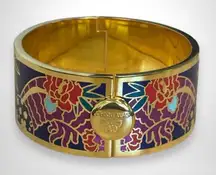 Johnny Was Dragon Hinged Bracelet in Multi sz XS/SM NWT
