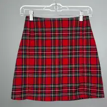 Brandy Melville  John Galt Plaid Mini Skirt