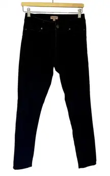 Juicy Couture LA black jeans women's size 8 cotton pants skinny leg design