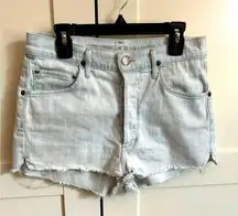 Citizens of Humanity Chloe Raw Hem Jean Shorts Size 26