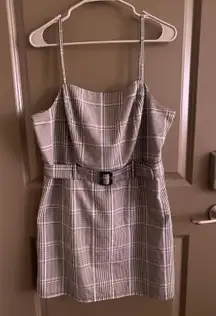 plaid dress