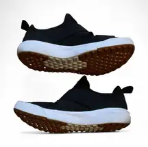 Vans black white trainers comfort slip‎ on