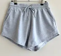 Amazon Grey High Waisted Sweat Shorts, Activewear Shorts, Size Medium
