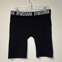Gymshark Black Fit Seamless Cycling Short Elastic Waist Women’s Sz L NWT