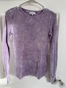 Purple Waffle Shirt