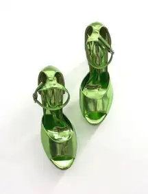 Tony Bianco Jayze Heel in Lime Glimmer