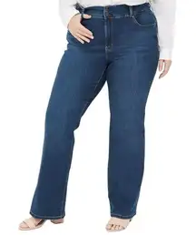 Lane Bryant Tighter Tummy Bootcut Jeans 14P