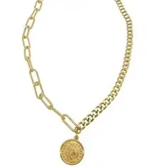 ADORNIA 14k plated necklace