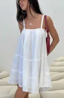 Mini White Dress