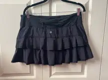 Lululemon Black Pleated Skirt