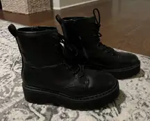 Black Combat Boots