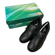 Easy Spirit Women's Stroll Comfort Shooties Size 7.5 M Black New In Box