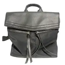 Botkier‎ Trigger Black Nylon Backpack Mini Zipper Travel Bag