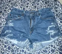 Vintage 90’s 501 Cutoff Denim Shorts