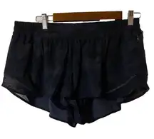 NWT Lululemon Hotty Hot Low-Rise Lined Short‎ 2.5" Camo Deep Coal Multi Black 14