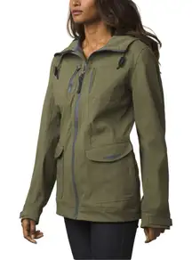 prAna Halle Hooded Jacket - Women's size medium green color