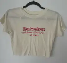 PacSun Crop Budweiser Top