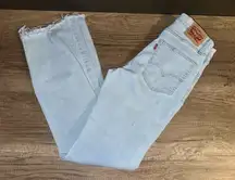 Levi's Light Wash 726 Flare Women's Jeans