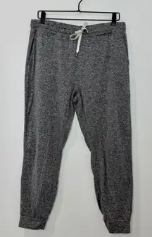 Vuori Performance Jogger Pant In Gray Heather Size Large