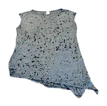 3/$15 MICHAEL STARS evereve burnout splatter top