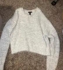 Fluffy Gray Sweater