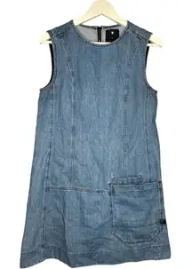 G-Star Raw Blake A-Line Sleeveless Denim Dress
