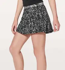 Women’s Pace Rival Skirt Skort in Chirasu Black Chirakasu White 2 Tall