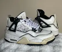 Air Jordan 4 Retro “DIY” – Black & White