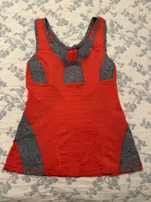 Orange & Grey Tank Top Size 2