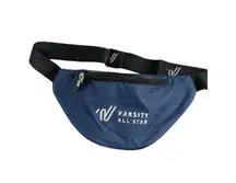 Varsity All Star Cheer Navy Blue Logo Fanny Pack