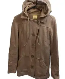 Fossil  Hooded Button Down Soft Jacket