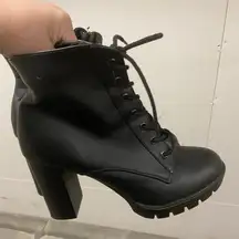 COPY - Primark Lace Up Boots SZ 10