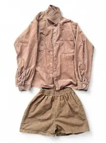 ✰urban outfitters co-ord top and shorts set✰