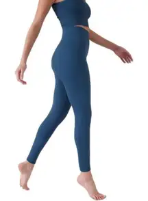 NEW Athleta Aurora Seamless Tight Blue Leggings Size SMALL 533472 Yoga Studio‎