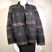 Retro Cotton Embroidered Jacket