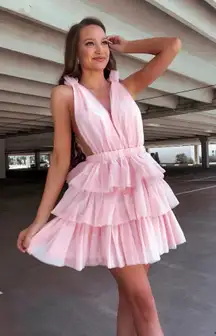 Mable Pink Tulle Dress