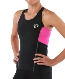 Pearl Izumi Active Cycling Bicycle Ladies Black Hot Pink Tank Top XS Select Tri