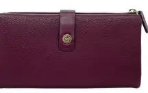 Radley London Dark Cherry Larkswood Large Bifold Leather Wallet