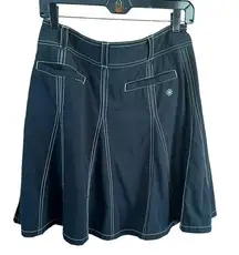 Athleta Dark Skort Skirt Swing Active Tennis Athleisure Size 4