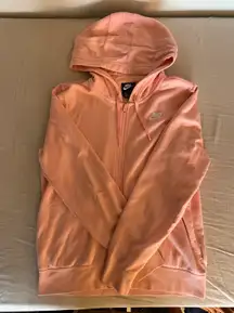 Pink Zip-Up Hoodie