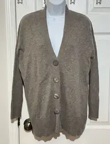 Massimo Dutti Women’s Wool And Cashmere Blended Cardigan size M