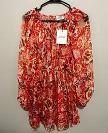 NWT  York Guava Multi Dress 0 $545